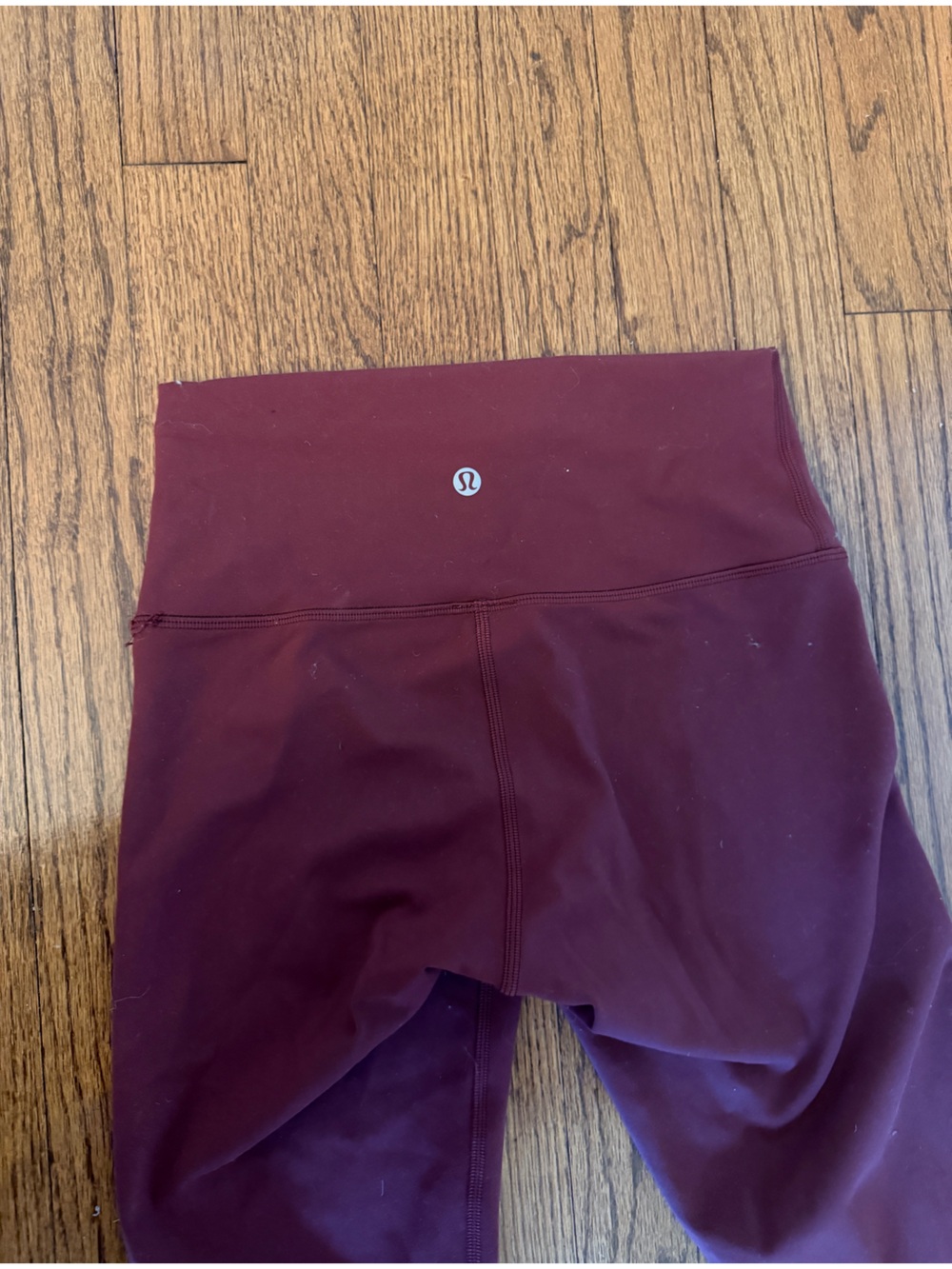 lululemon athletica Burgundy High-Rise Leggings